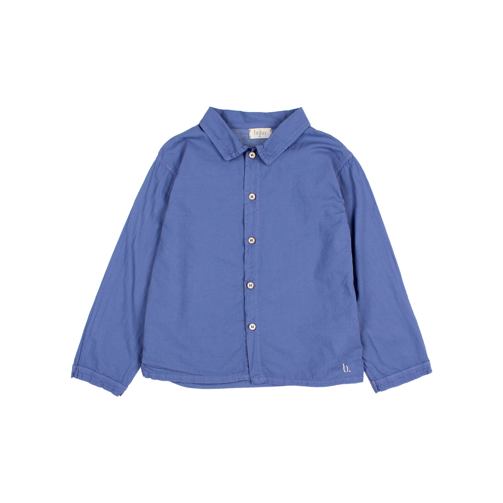 Cotton sail shirt - Royal blue