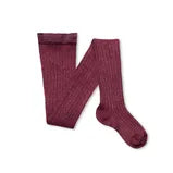 The Amélie glitter ribbed tights 