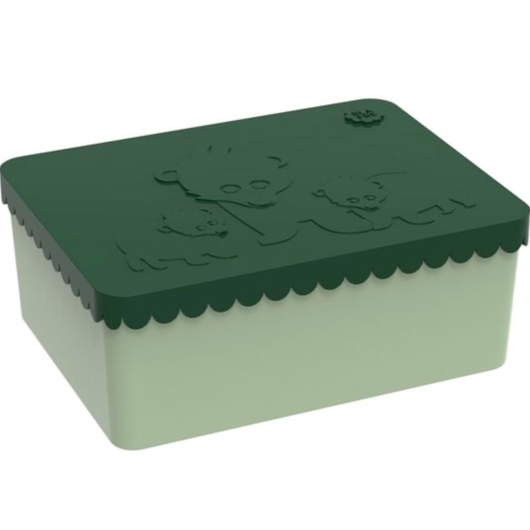 Blafre lunch box 3 compartiments ours vert