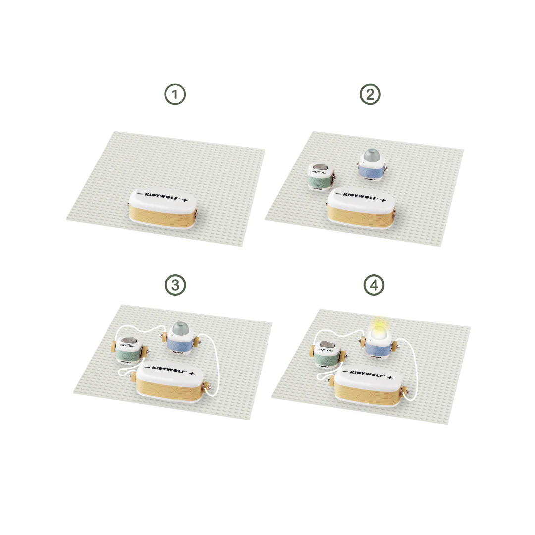 KIDYELEC EXPERT – My first electricity kit for children aged 8 and up