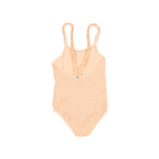 vetements durables enfants buho Maillot côtelé Apricot