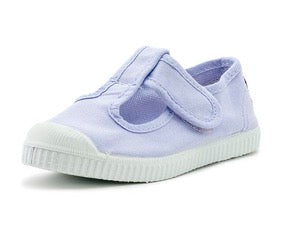 Baskets CIENTA à scratch Lilas