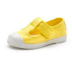 Baskets CIENTA à scratch New Yellow