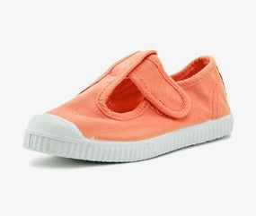 Baskets CIENTA à scratch Peach