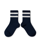Striped ribbed sports socks - Starry Night