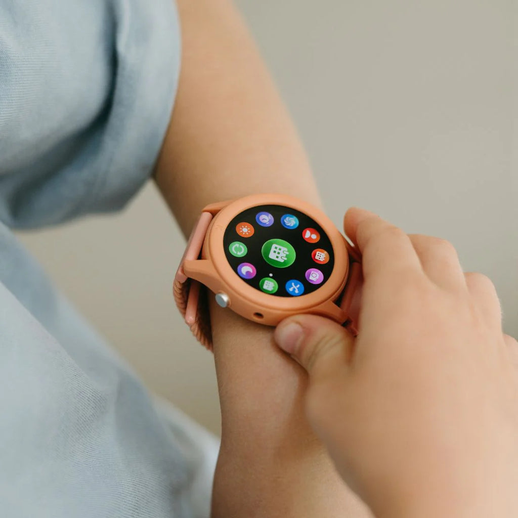 Montre interactive K-WATCH pour enfants - Orange