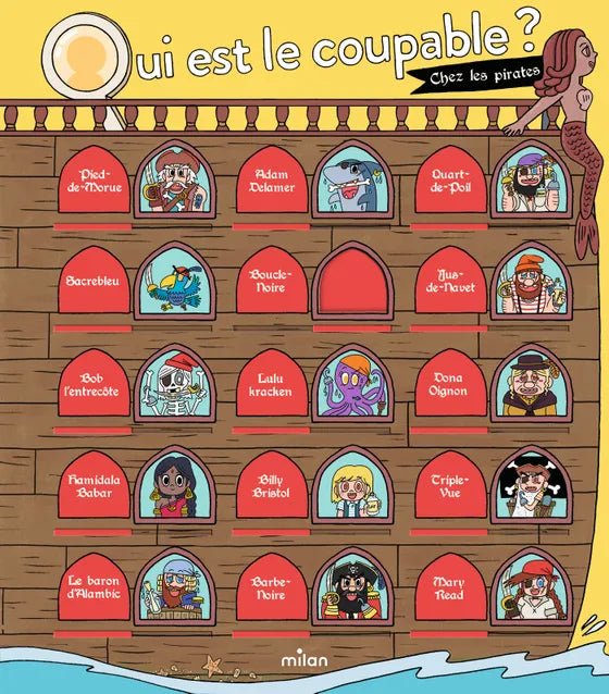 Livre QUI EST COUPABLE CHEZ LES PIRATES