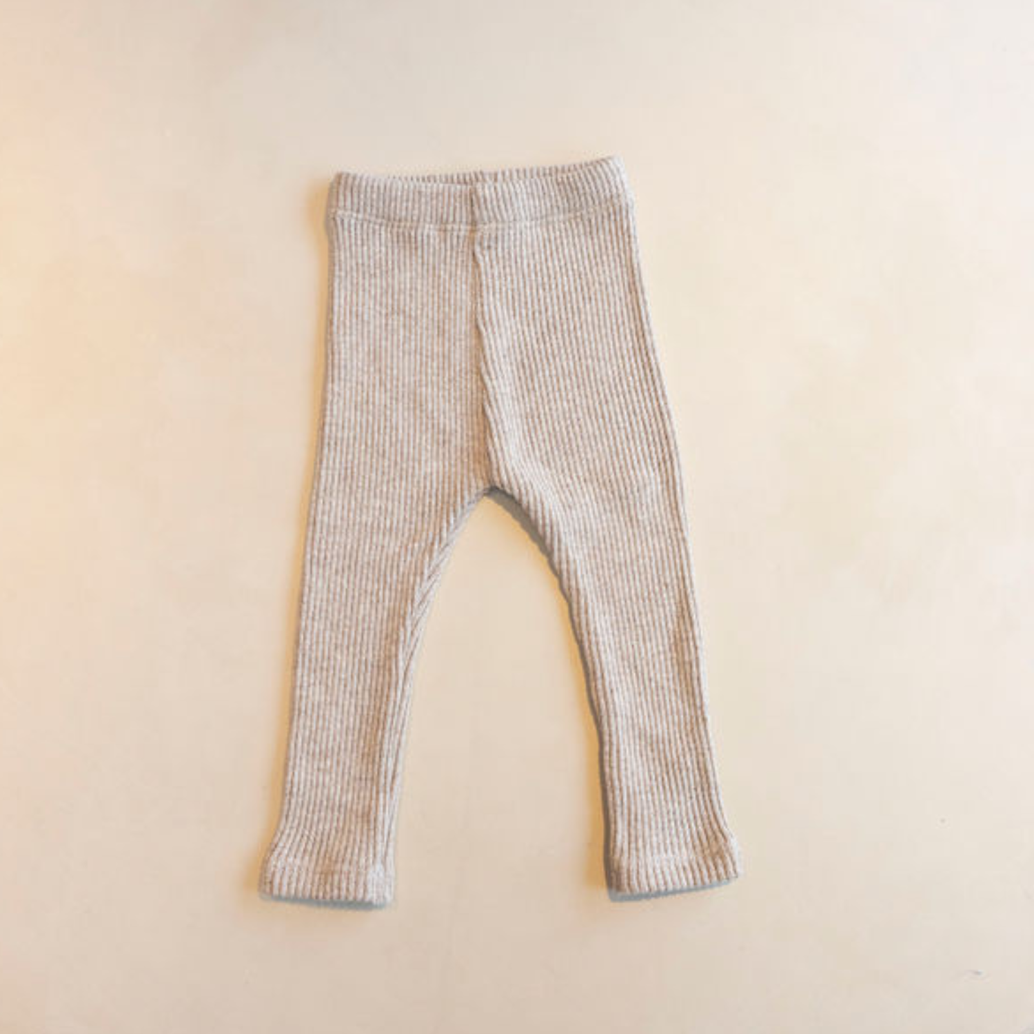 beige baby knit pants