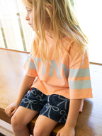 T-Shirt rose rayures