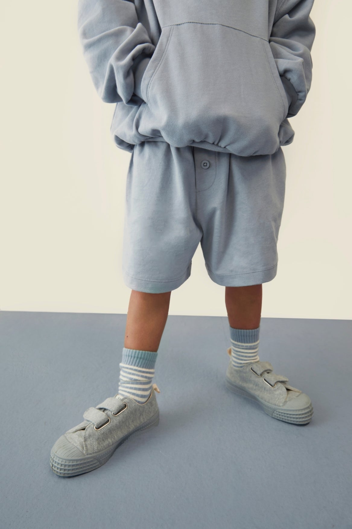 Pack of 2 Stone Grey Ribbed Socks