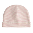 Bonnet bébé Gray Label jersey vieux rose — Little Dudes