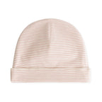 Bonnet bébé Gray Label vieux rose dos — Little Dudes
