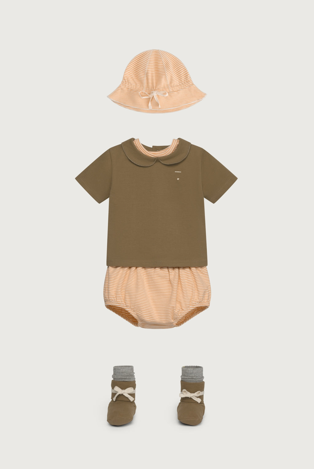 Melon Cream Baby Sun Hat