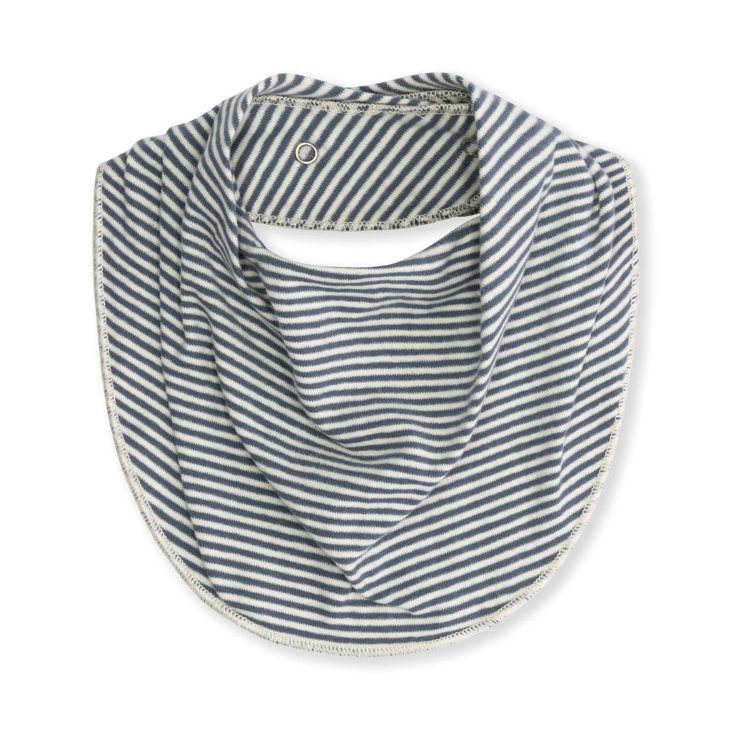 accessoires durables bébés gray label Bavoir rayé bleu