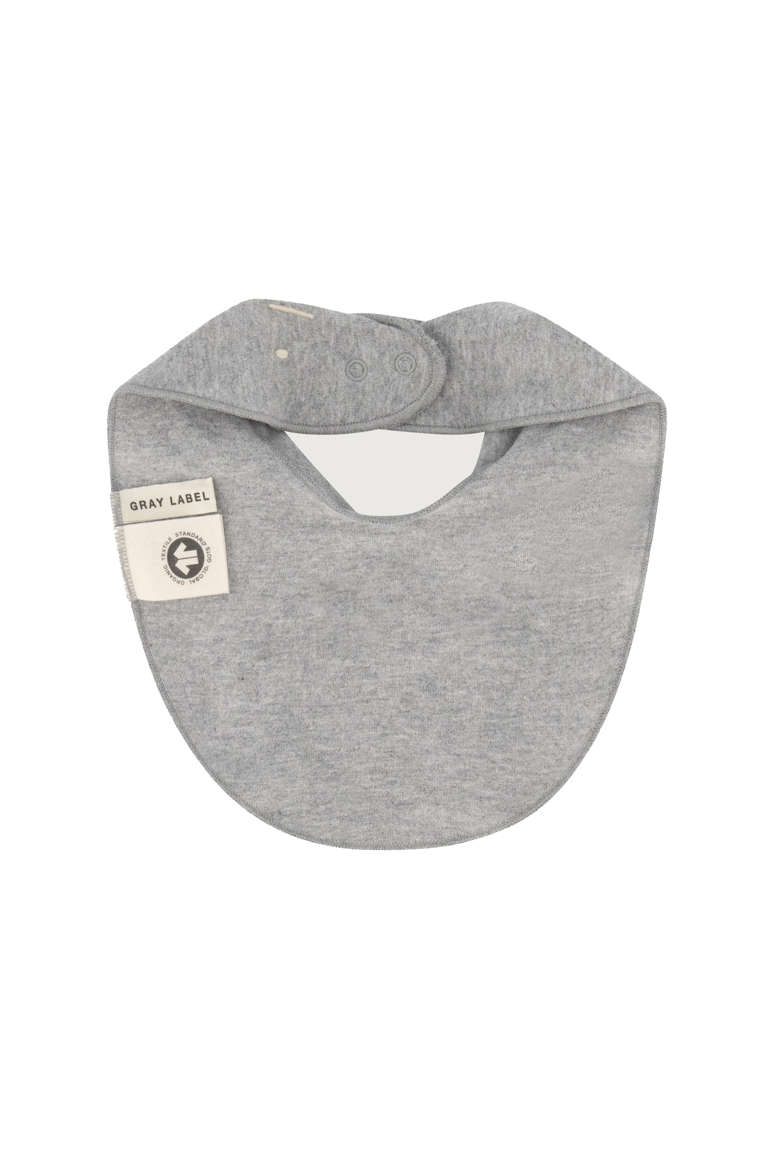 accessoires durables bébés gray label Bavoir gris