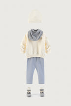 accessoires durables bébés gray label Bavoir gris