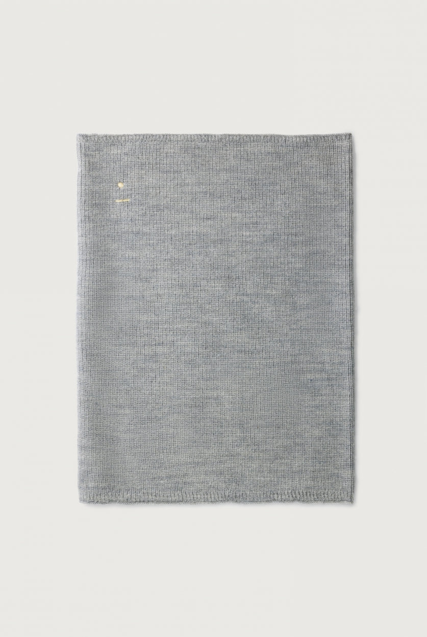 Snood tricoté gris chiné