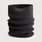 Snood tricoté noir