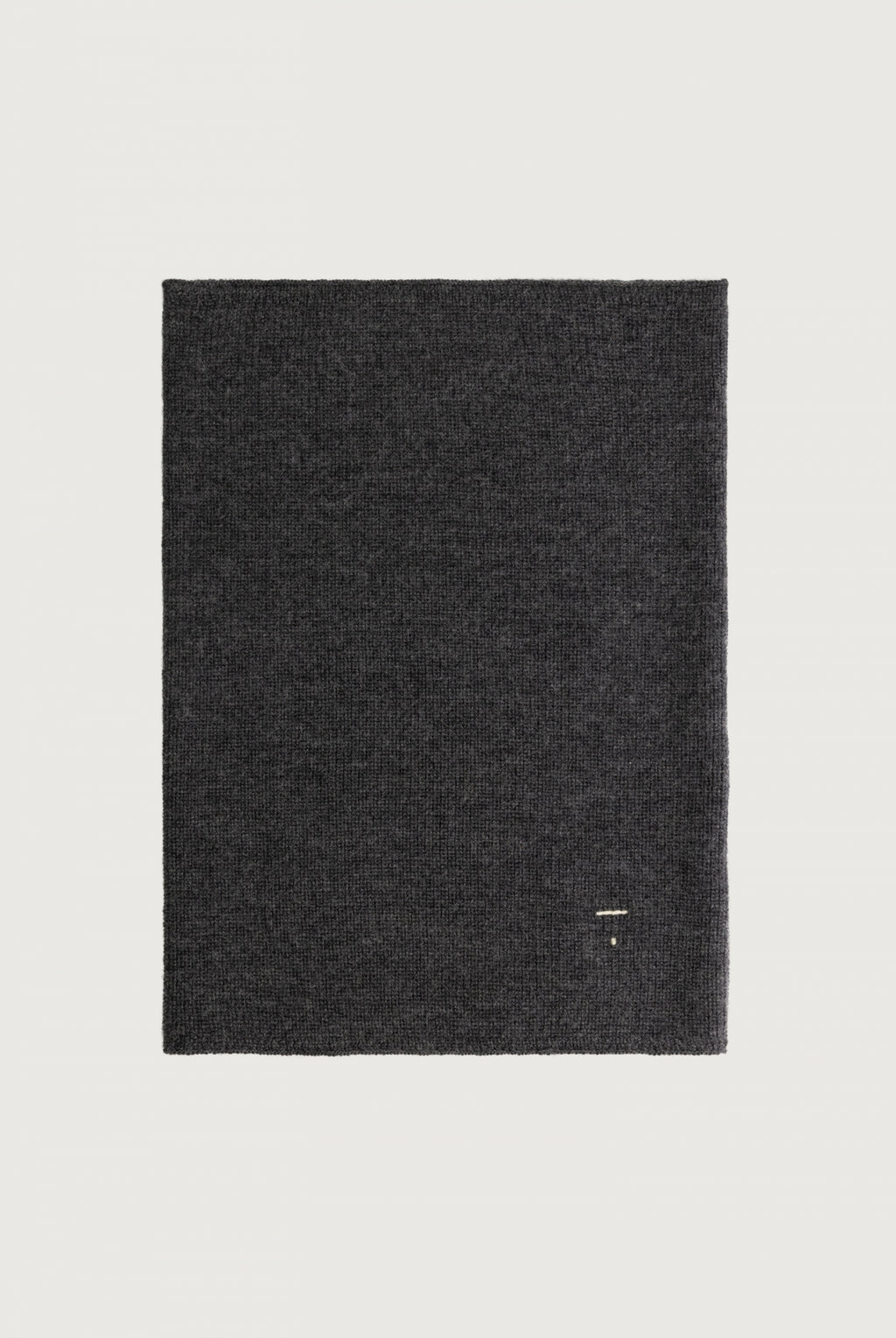 Snood tricoté noir