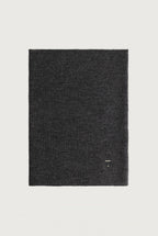 Snood tricoté noir