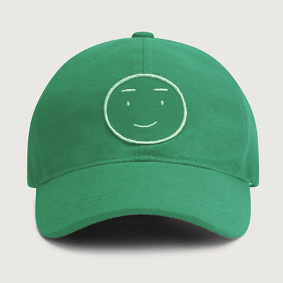 accessoires durables enfants gray label casquette emoji verte 