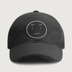 Casquette emoji noir