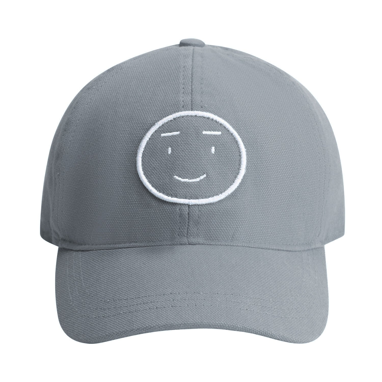 Stone Grey Emoji Cap