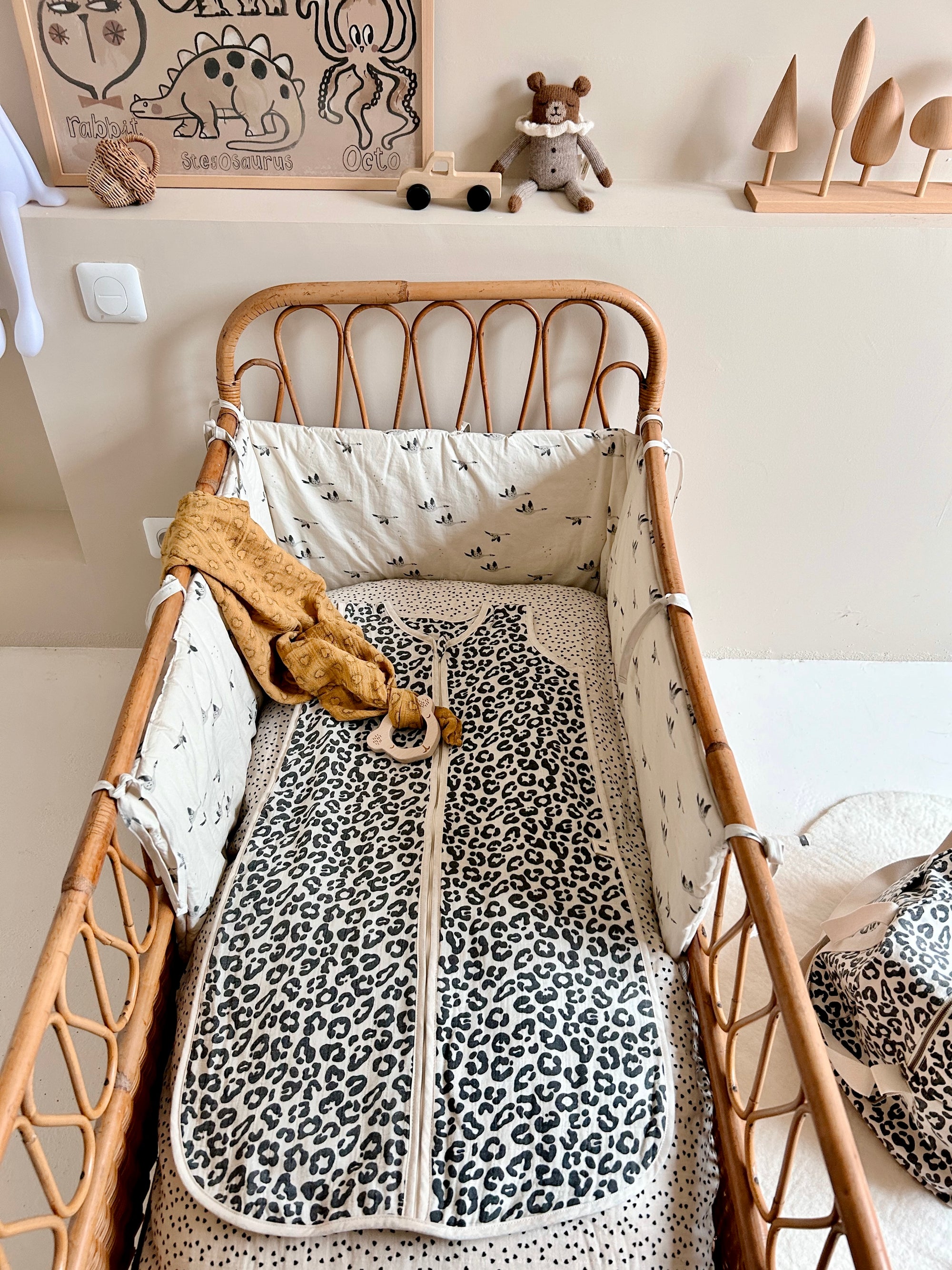 Adèle Leopard Lightweight Sleeping Bag