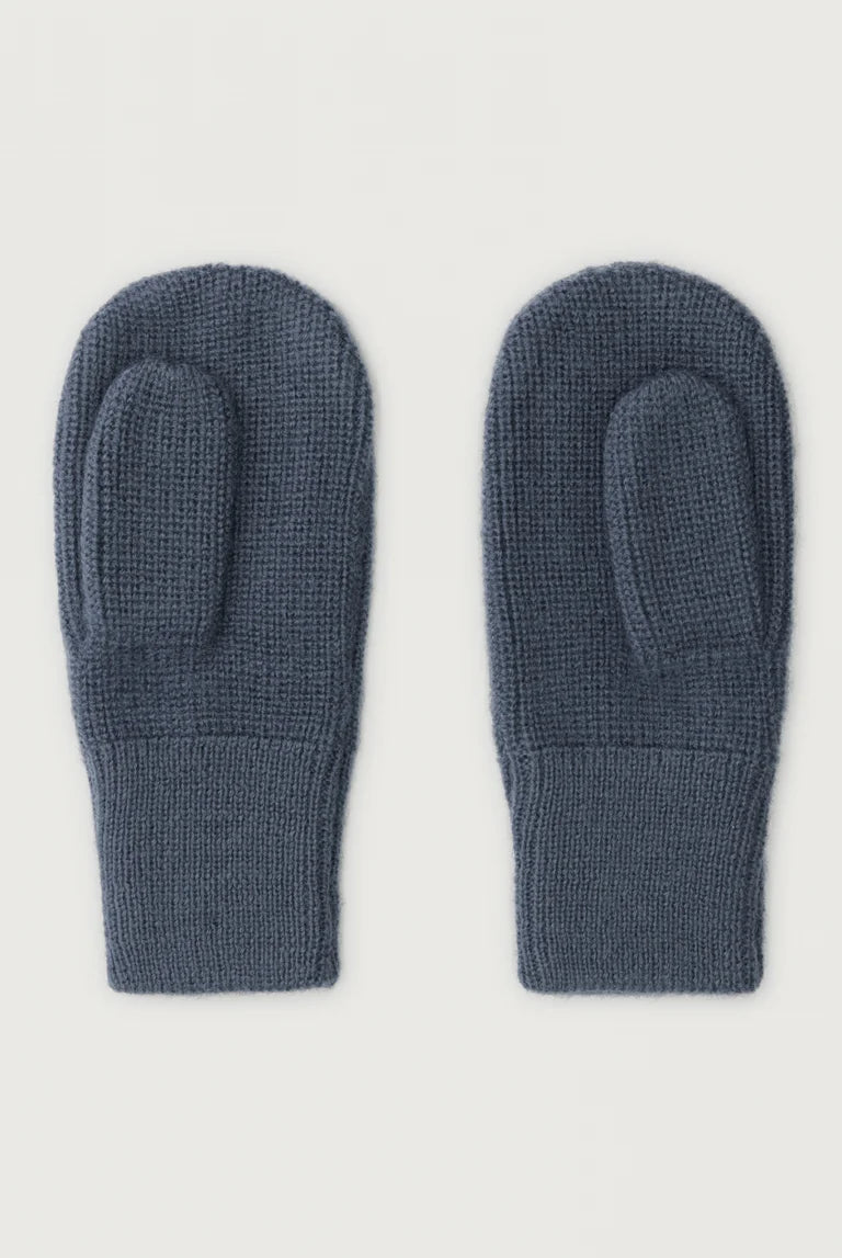 Grey Knitted Mittens RWS