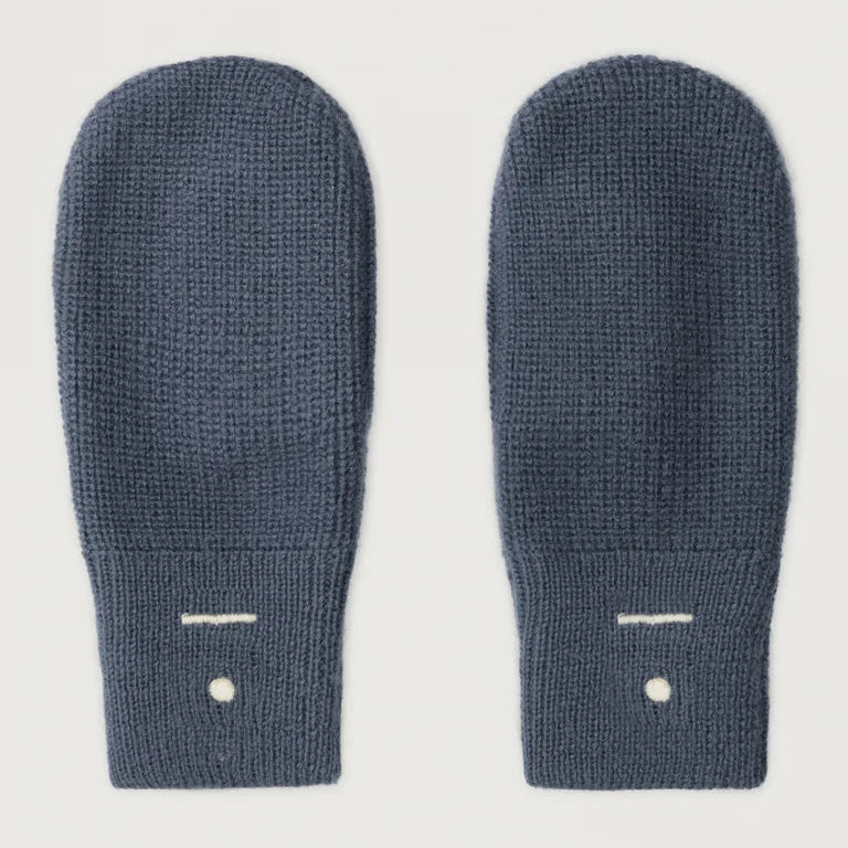 Grey Knitted Mittens RWS