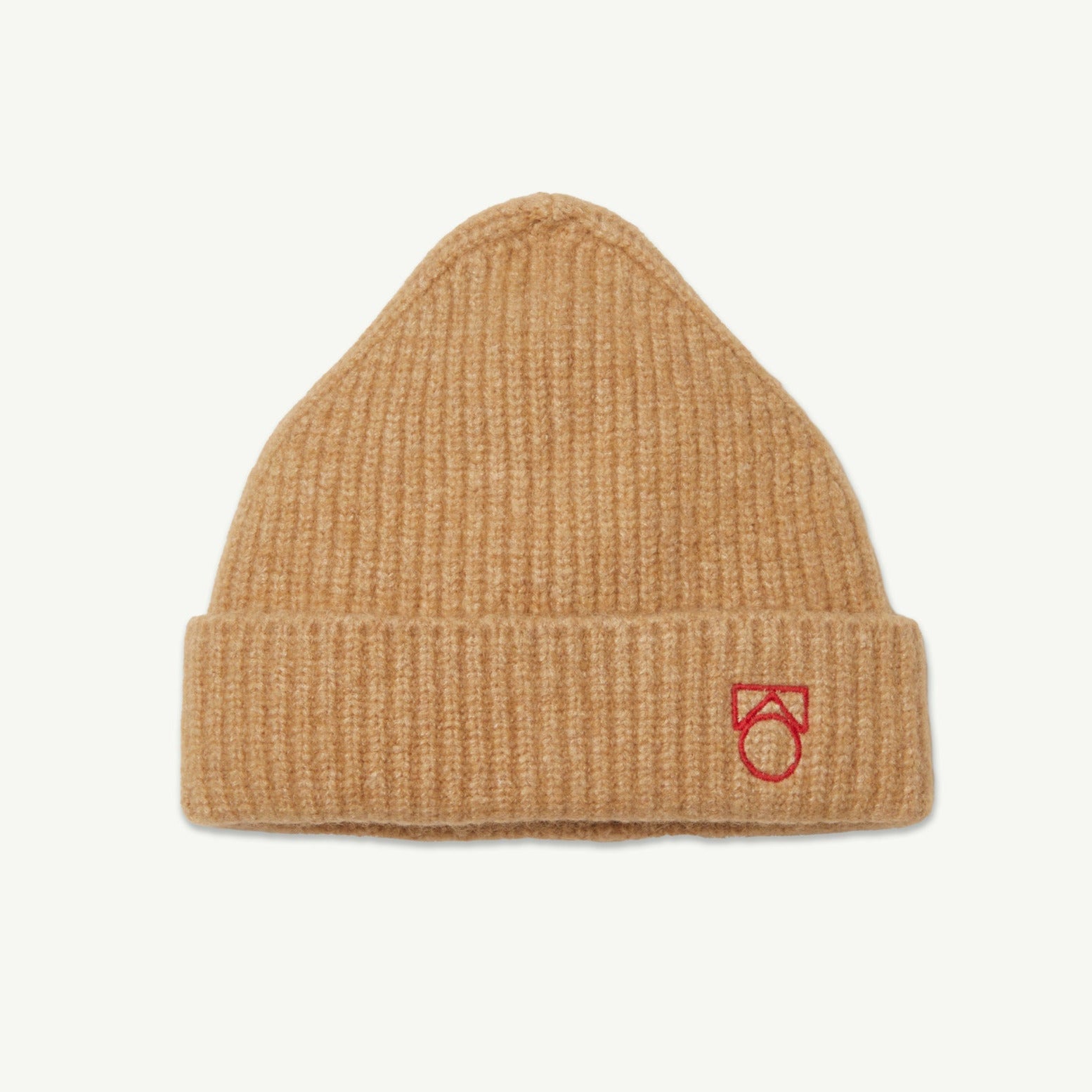 Camel knitted hat