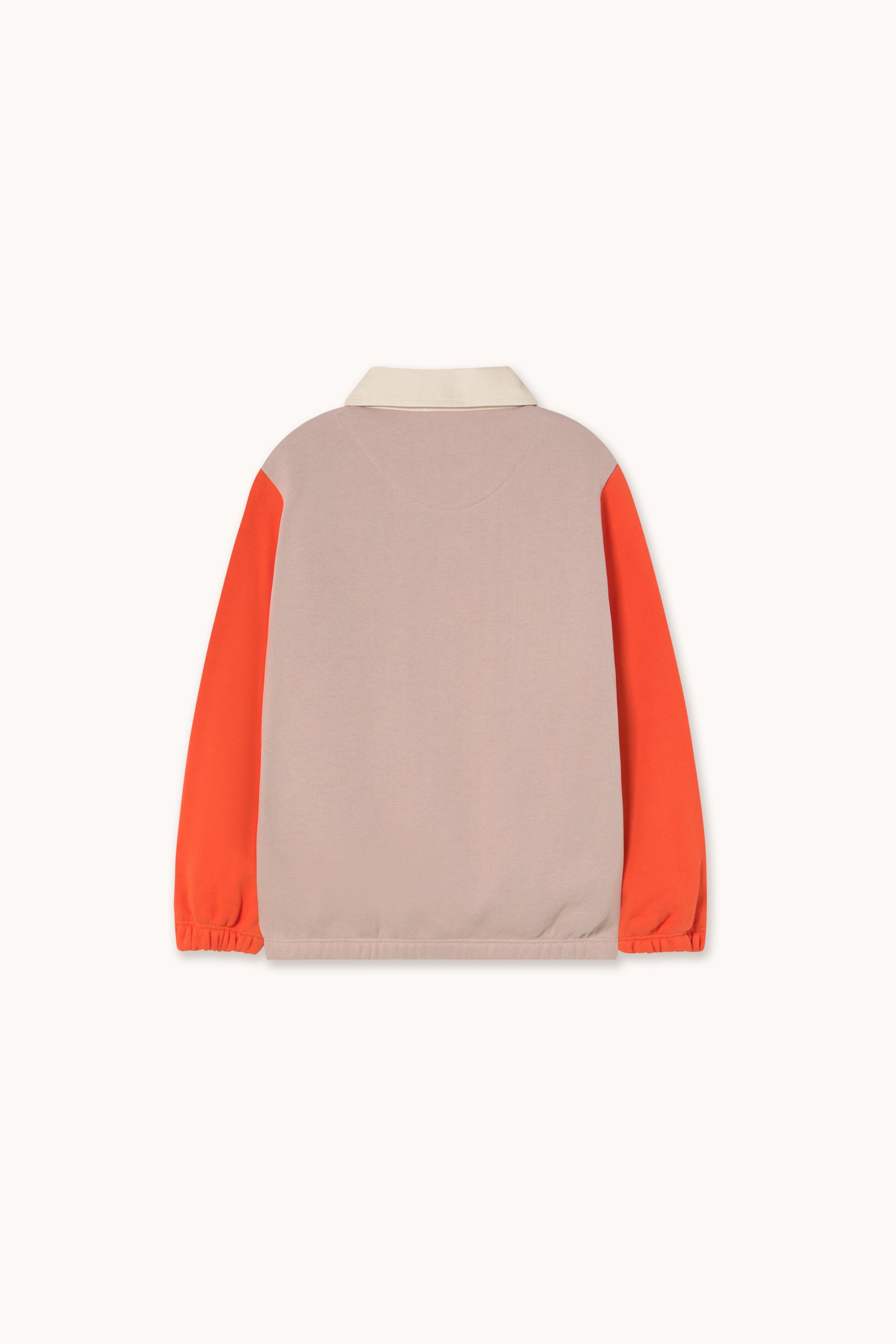Color Block Polo Sleeve Tee