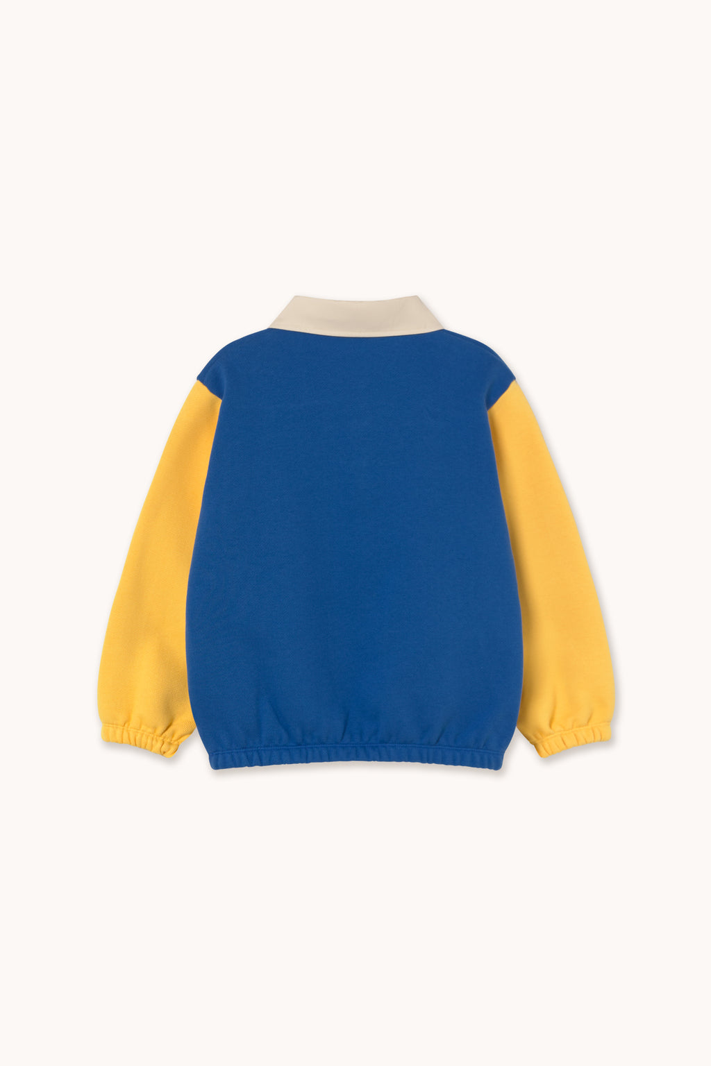 Color Block Polo Sleeve Tee