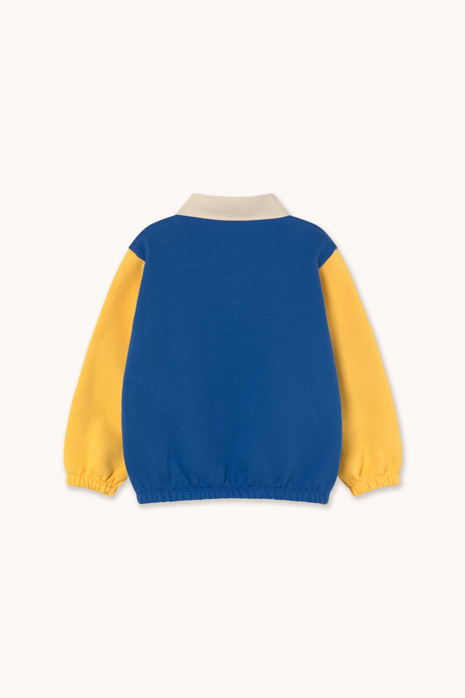 Color Block Polo Sleeve Tee