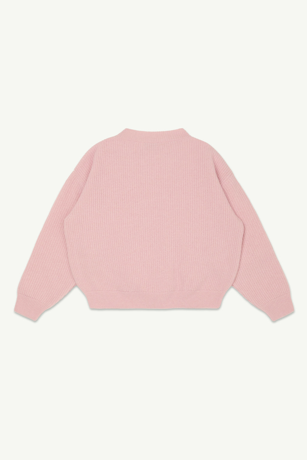 Rib Sweater - Pale Pink 