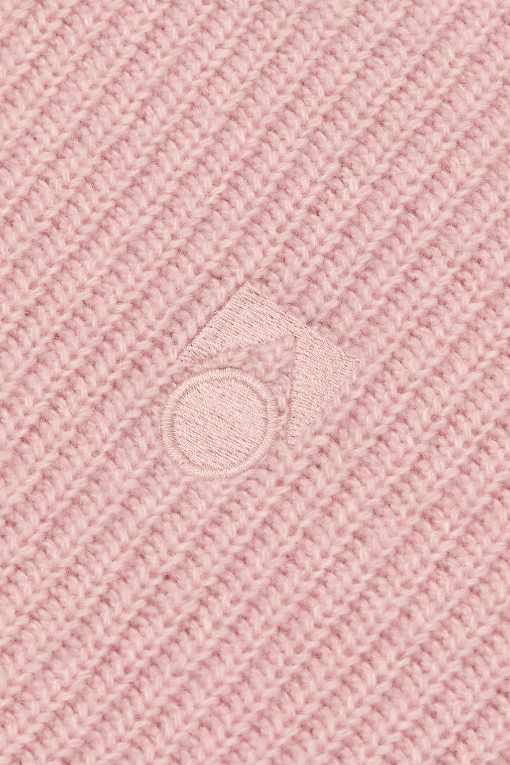 Rib Sweater - Pale Pink 