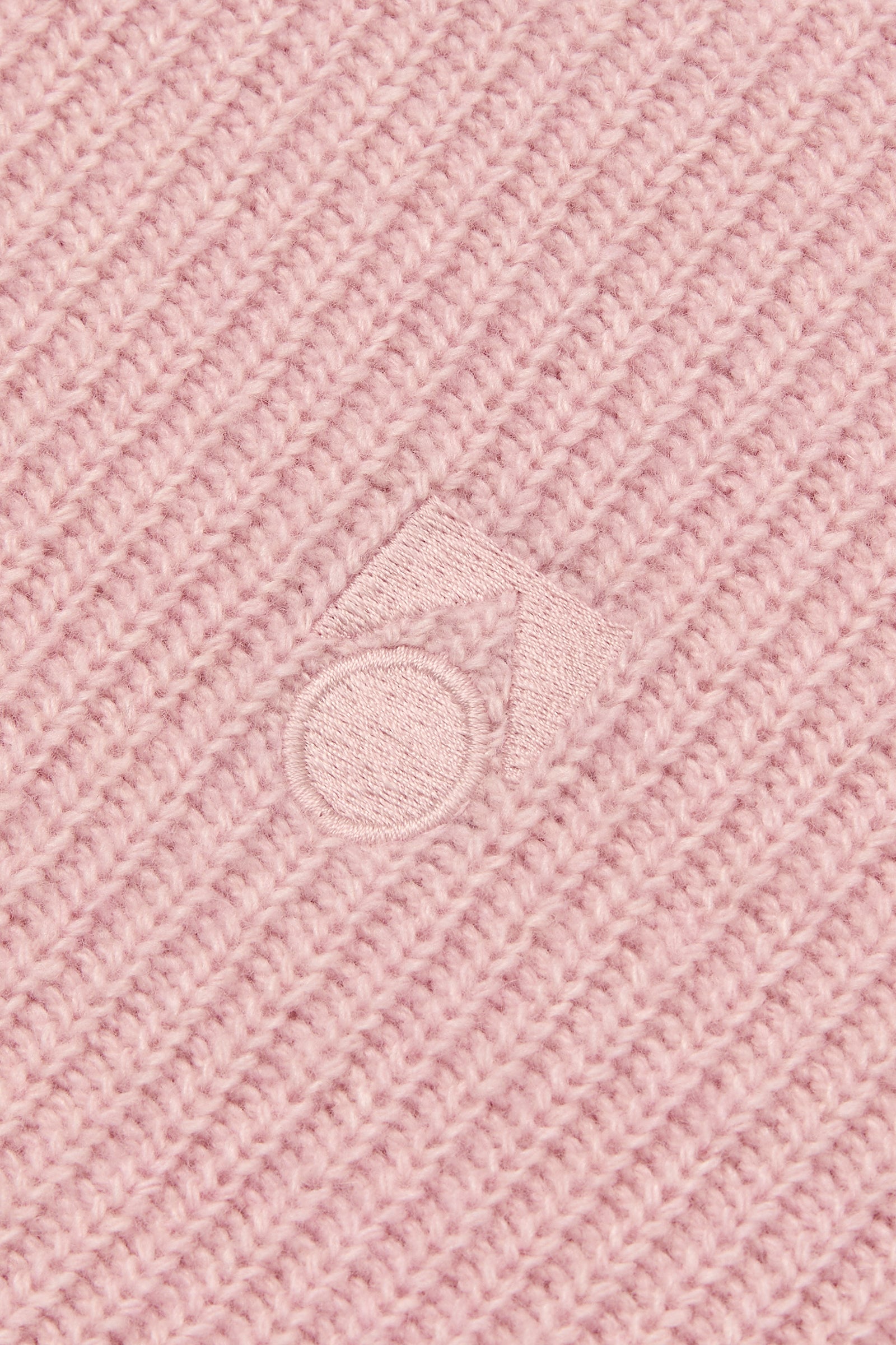 Rib Sweater - Pale Pink 