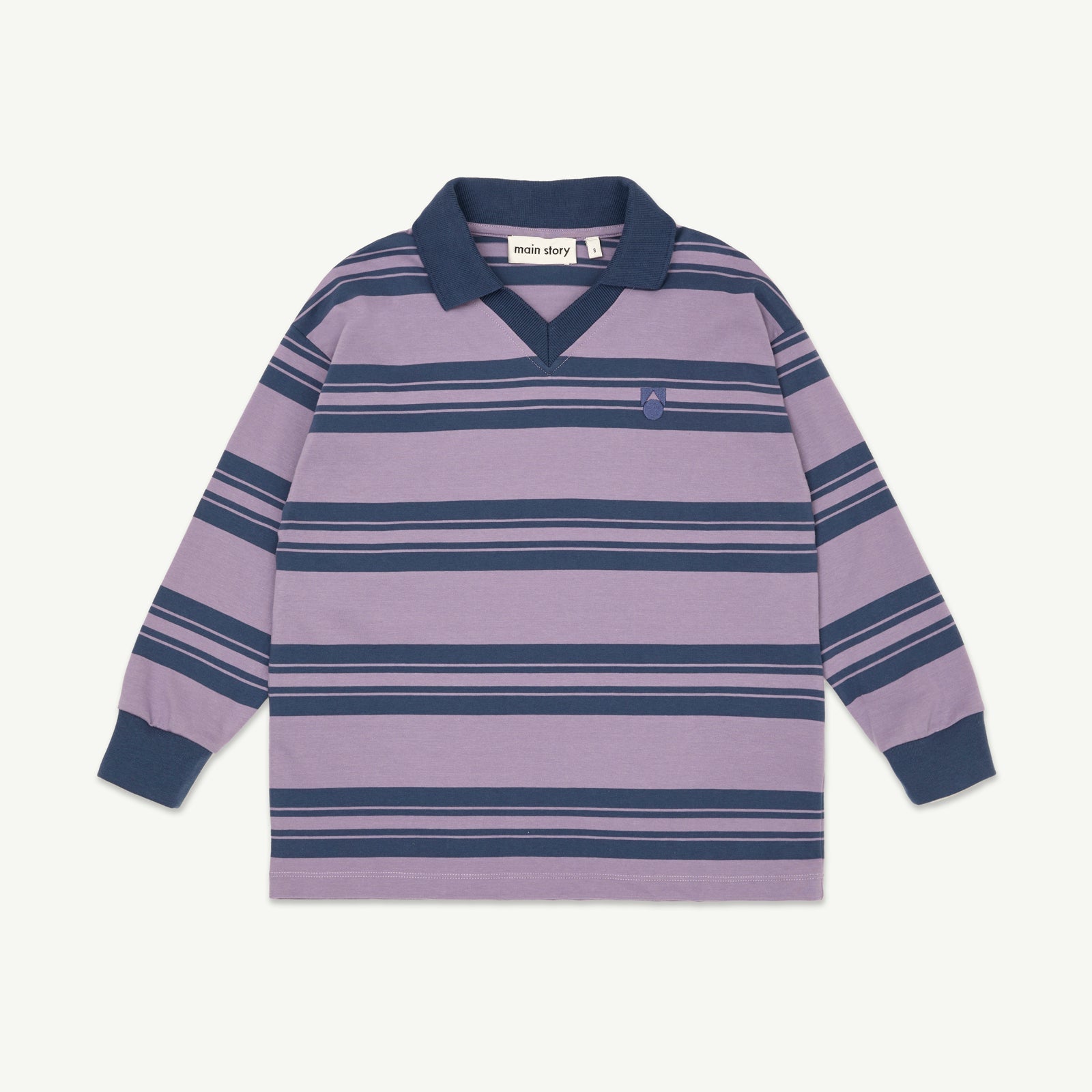 Mauve striped Athletic T-shirt  