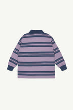 Mauve striped Athletic T-shirt  