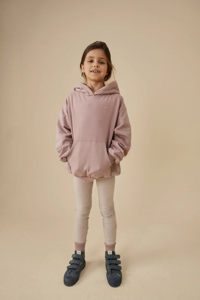 Cherry and cream stripes leggings