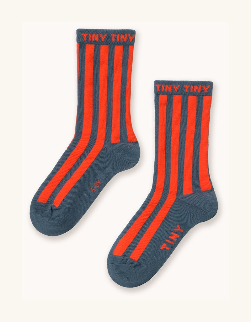 Chaussettes Mi-hautes à Rayures — Little Dudes
