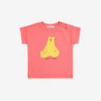 T-shirt bébé corail hug me