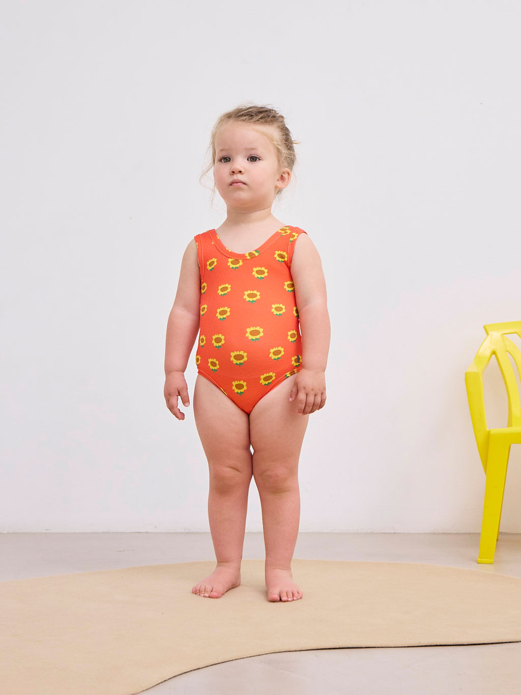Maillot de bain bébé rouge imprimé