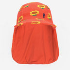 Sunflower print baby swim hat