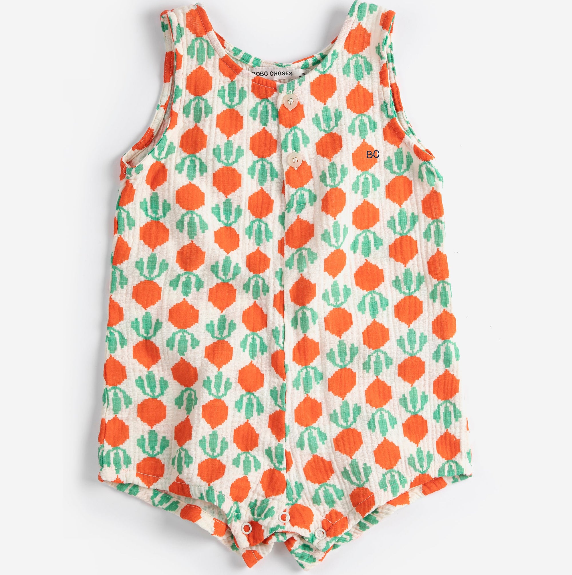 Combinaison Tissée Bébé à Imprimé Cool Radish All Over