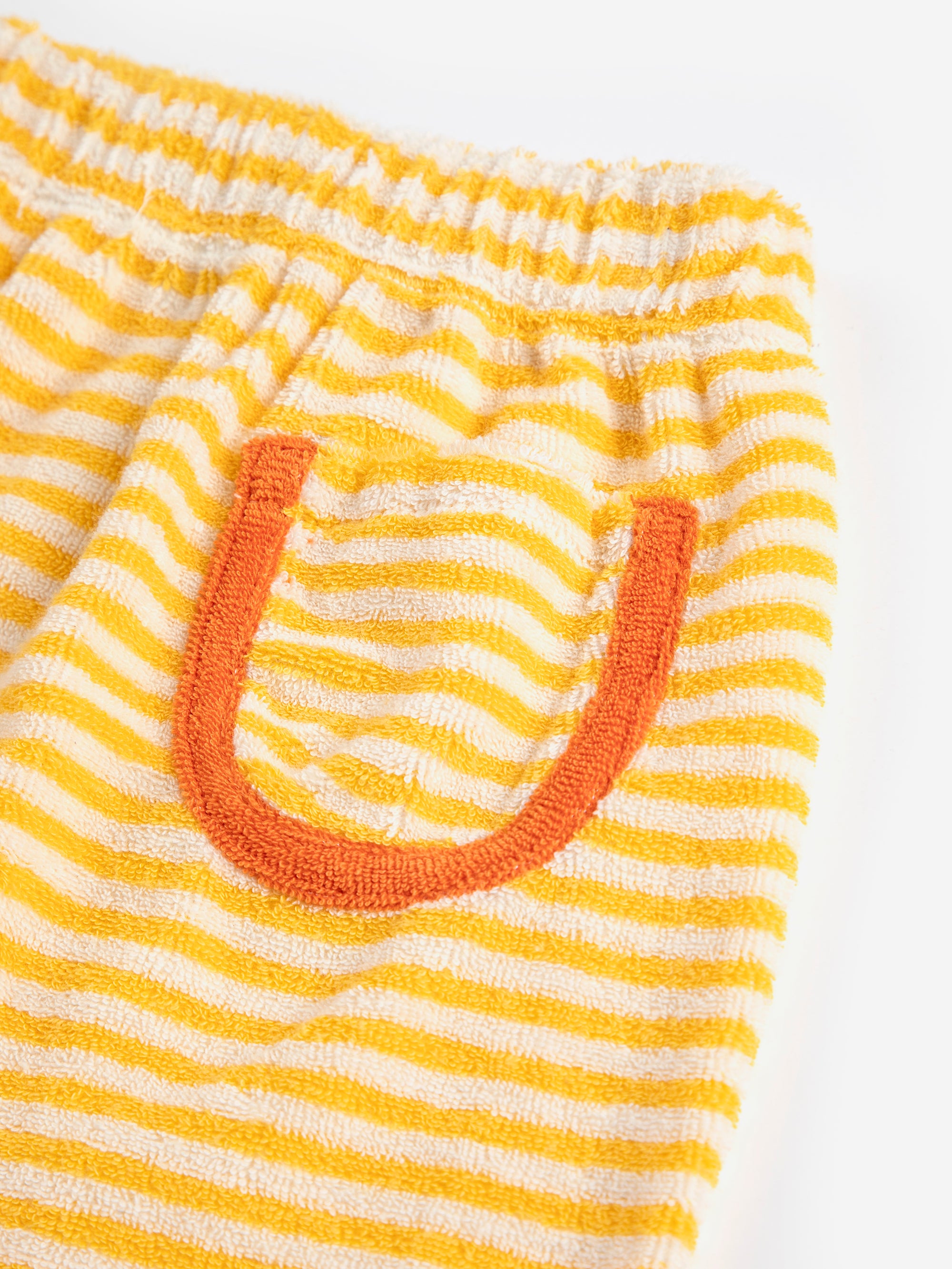 Yellow Striped Baby Harem Pants