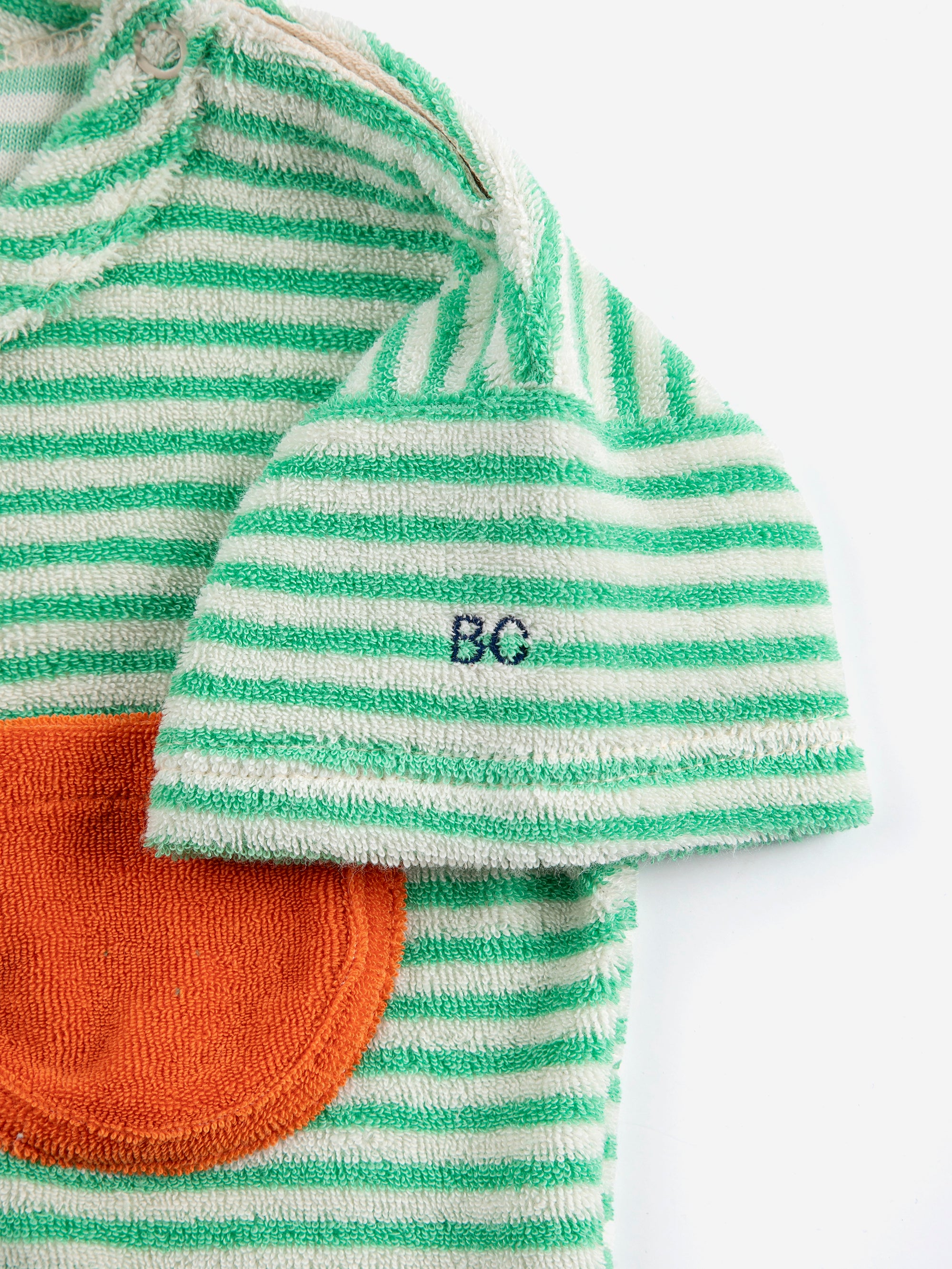 Baby T-shirt with Green Stripes