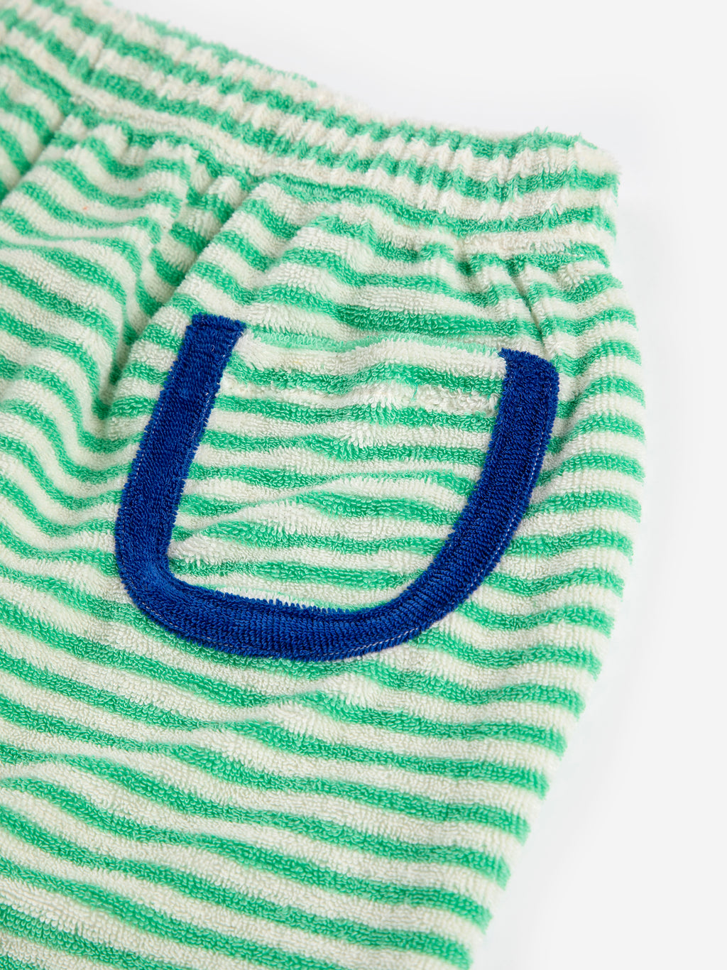 Baby Harem Pants with Green Stripes