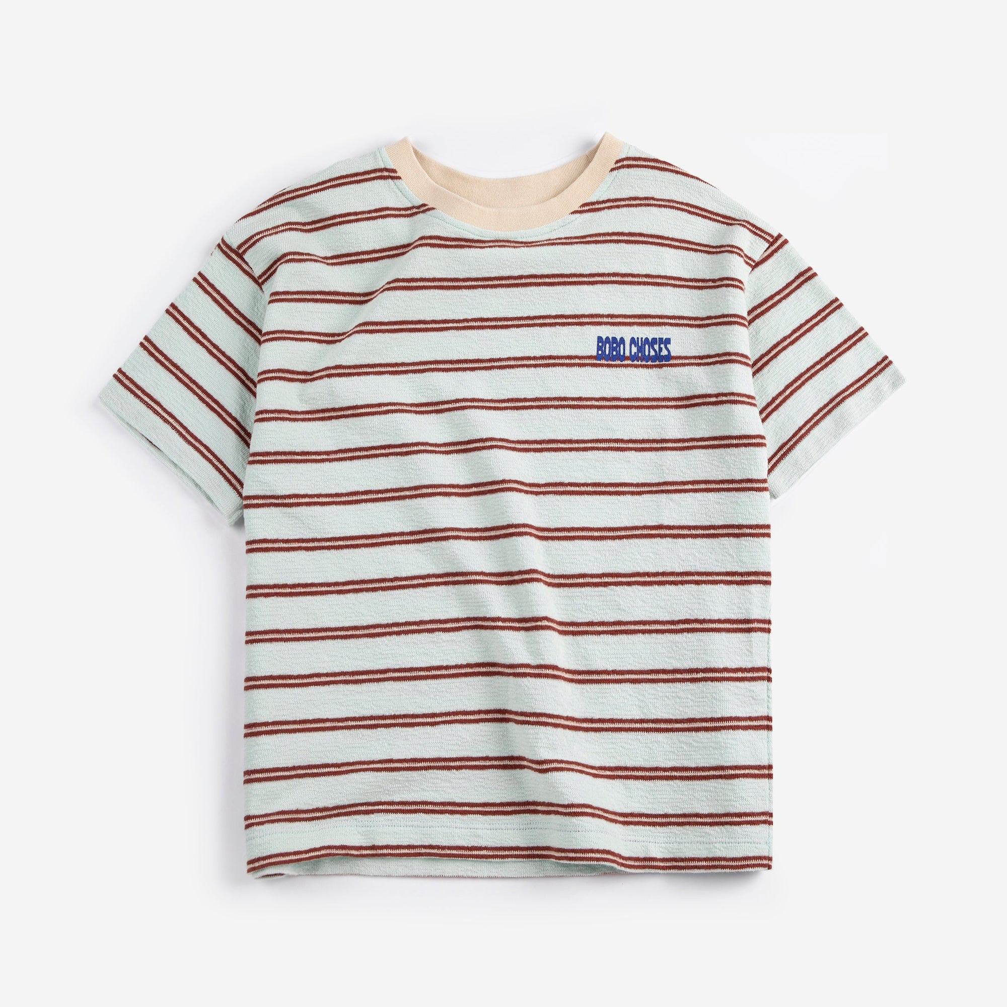 T-shirt à Rayures avec Imprimé Bobo Choses