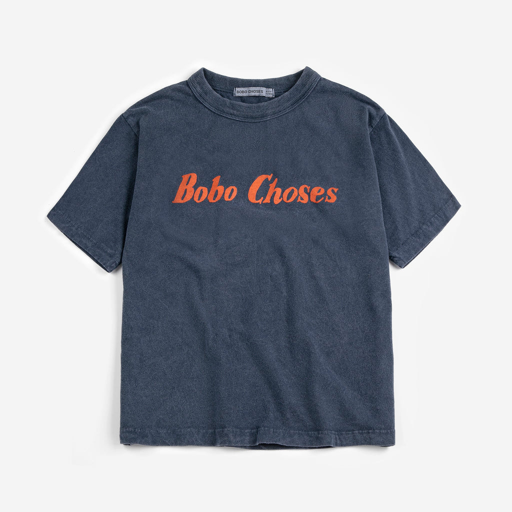 T-shirt Bleu Marine à Imprimé Bobo Choses